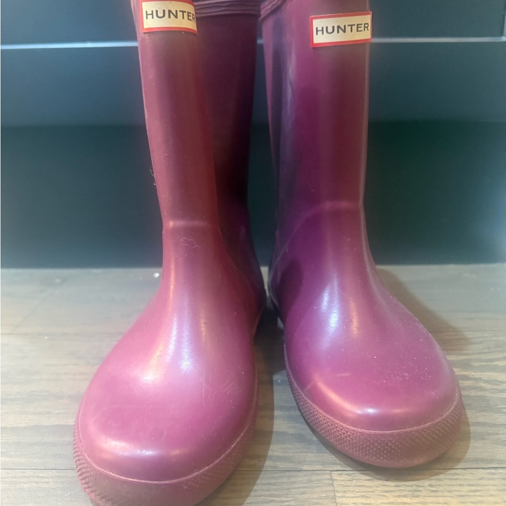 Hunter Purple Rain Boots